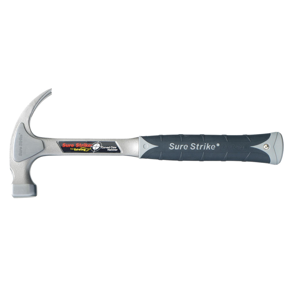 Estwing EMR16C Sure Strike Curved Claw Hammer, 16oz/453g : Model No. EMR16C