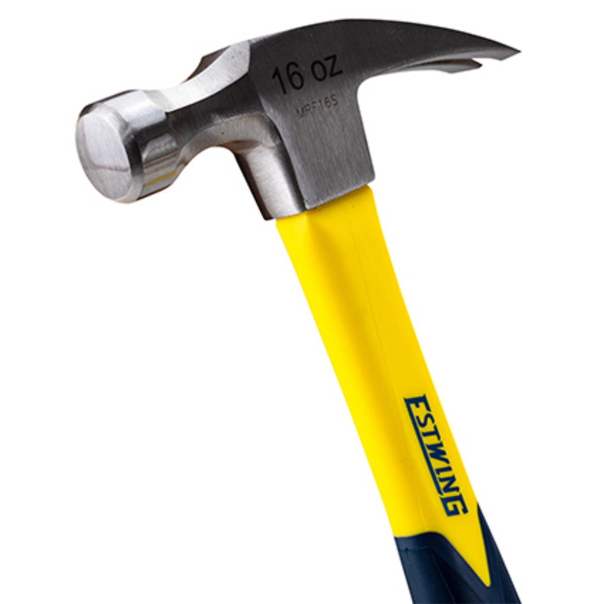 Estwing EMRF16S Sure Strike Straight Claw Hammer with Fibreglass Handle, 16oz/453g : Model No. EMRF16S