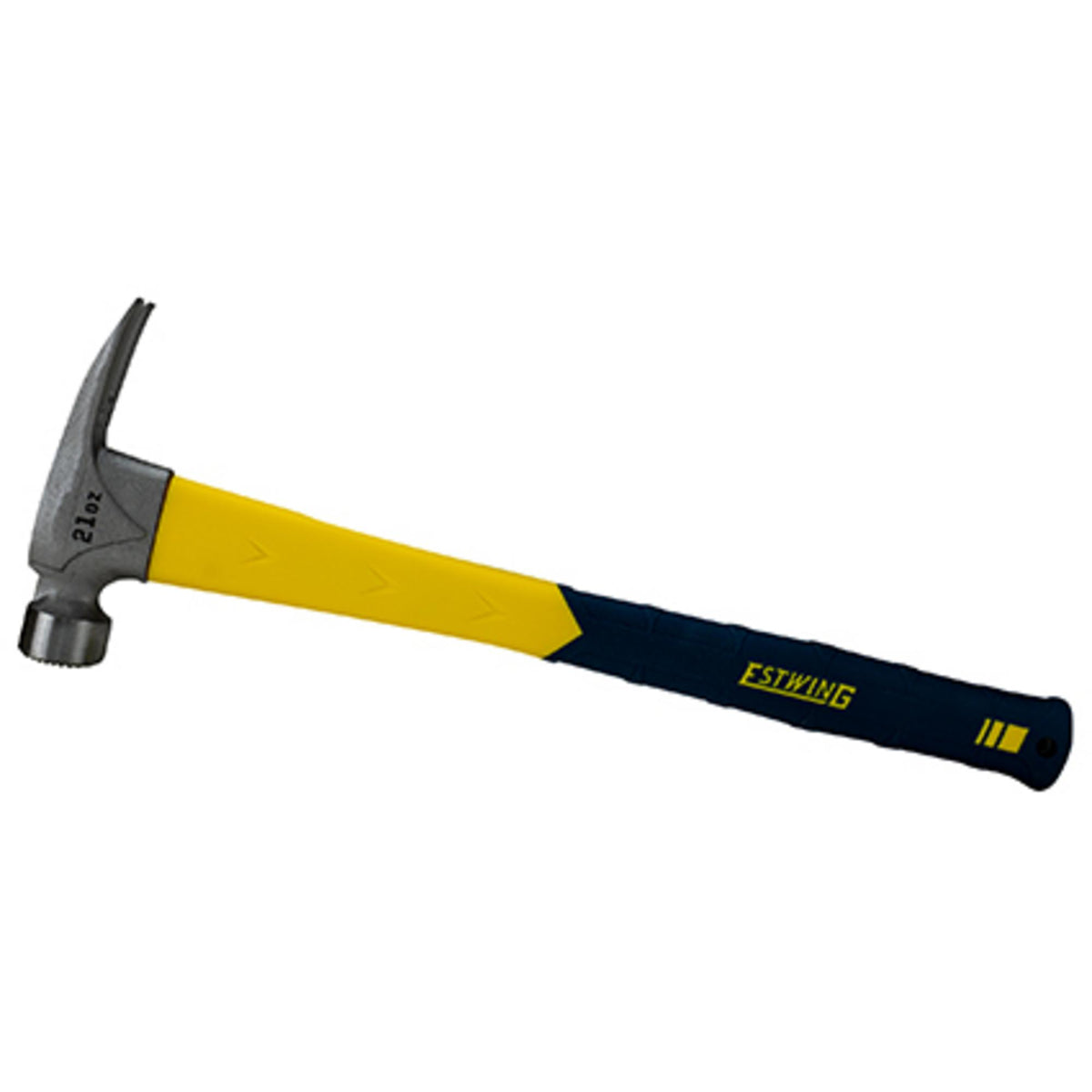 Estwing EMRF22S Sure Strike Straight Claw Framing Hammer with Fibreglass Handle, 22oz/567g : Model No. EMRF22S