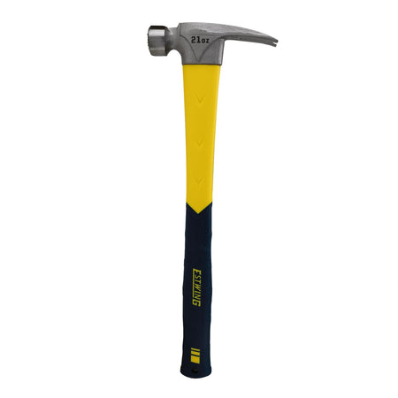 Estwing EMRF22S Sure Strike Straight Claw Framing Hammer with Fibreglass Handle, 22oz/567g : Model No. EMRF22S