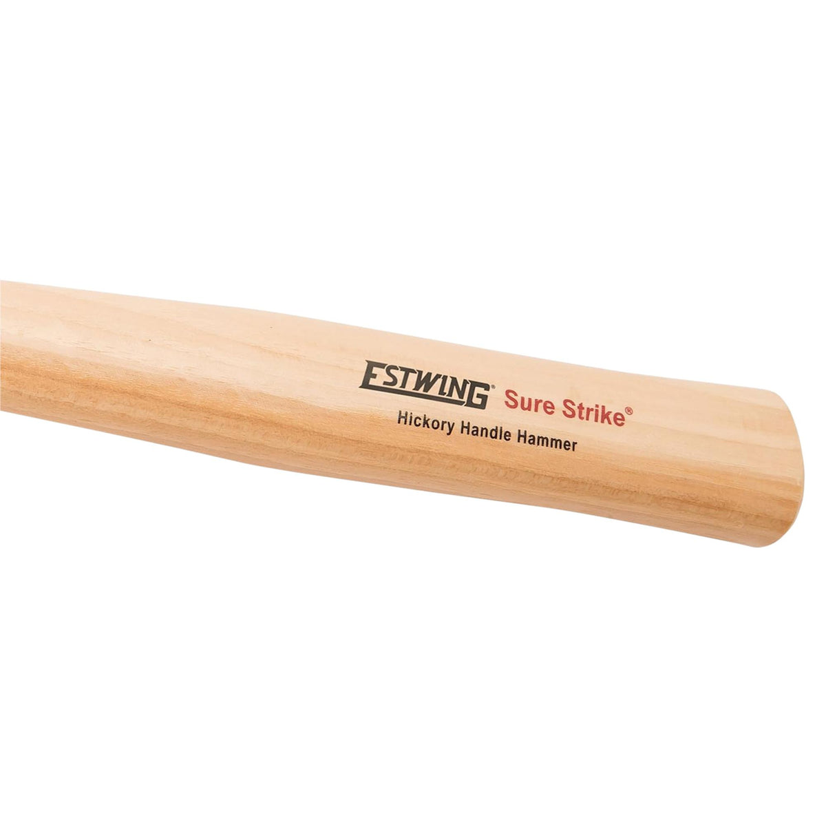 Estwing EMRW20C Sure Strike Curved Claw Hammer with Hickory Handle, 20oz/570g : Model No. EMRW20C