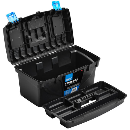 Plastic Toolbox with Tote Tray, 22" : Model No. PT22