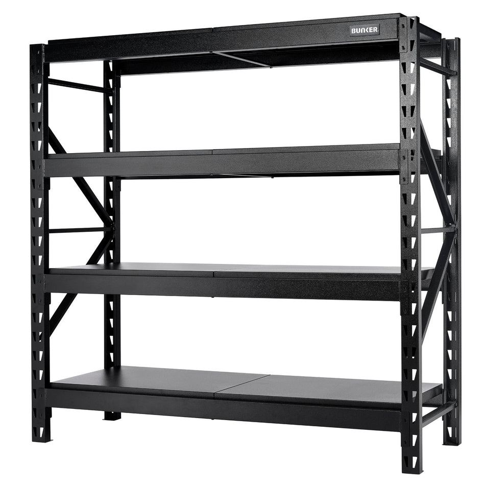 BUNKER 22 Piece 4 Tier Racking, 1600mm
