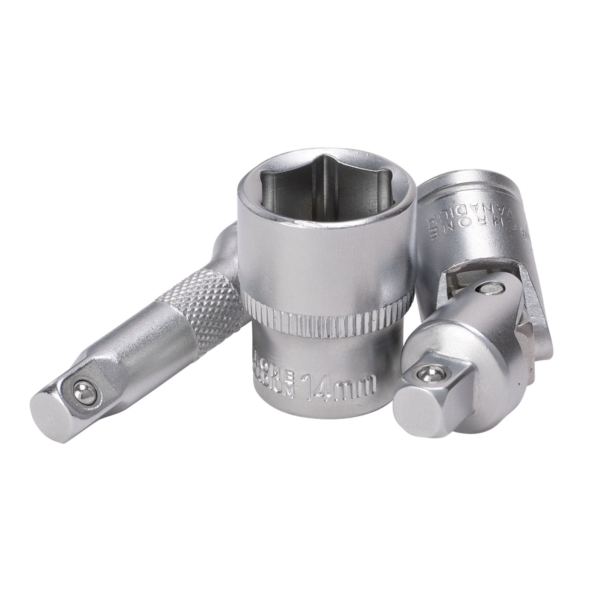 Draper HI-TORQ Metric Socket and Bit Set, 1/4" Sq. Dr. (40 Piece) : Model No. 1/4SS40