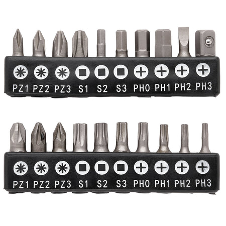 Draper HI-TORQ Metric Socket and Bit Set, 1/4" Sq. Dr. (40 Piece) : Model No. 1/4SS40