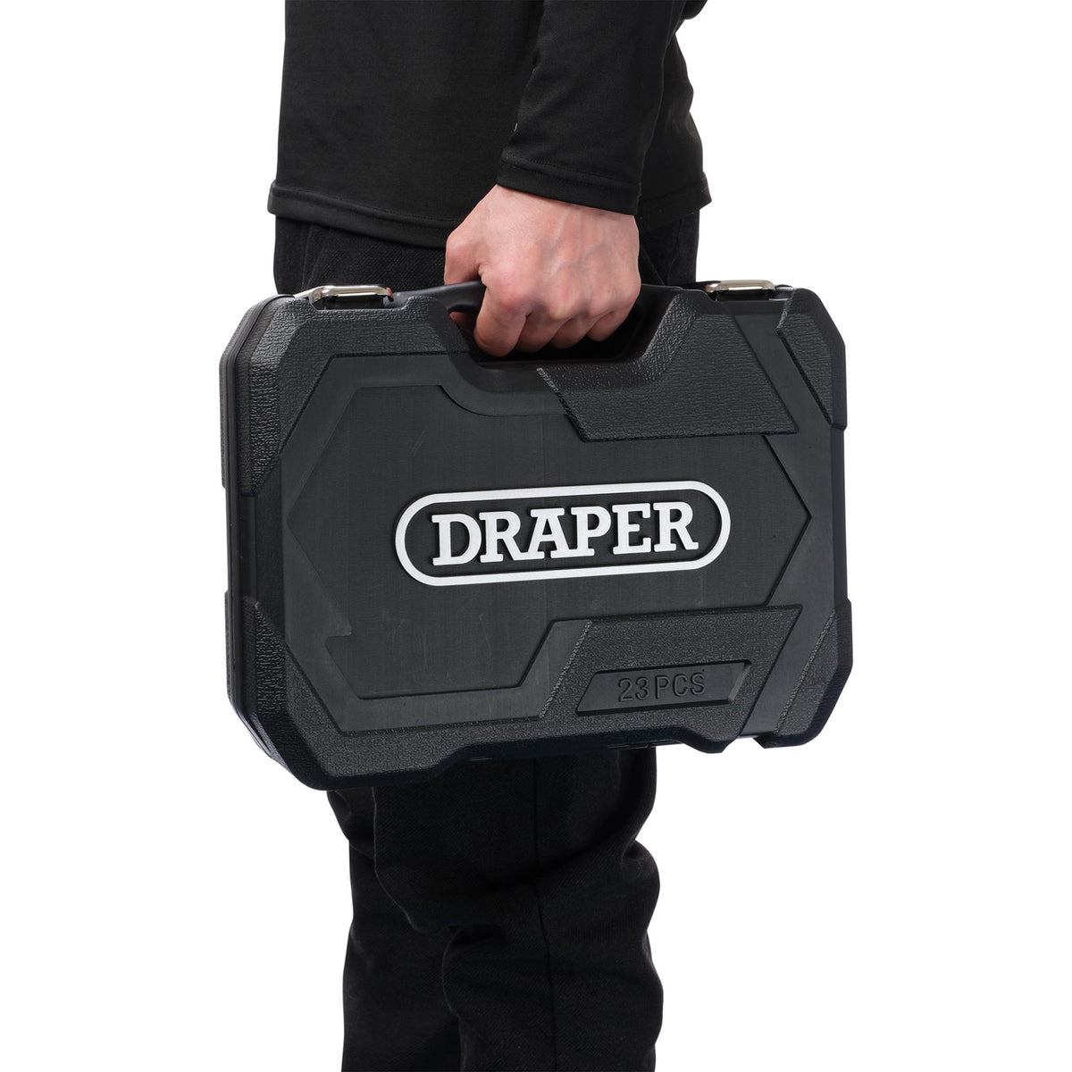 Draper HI-TORQ Metric Socket Set, 1/2" Sq.. Dr. (23 Piece) : Model No. 1/2SS23