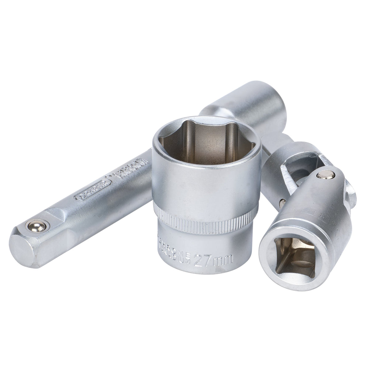 Draper HI-TORQ Metric Socket and Bit Set, 1/4" and 1/2" Sq. Dr. (110 Piece) : Model No. MIXSS110