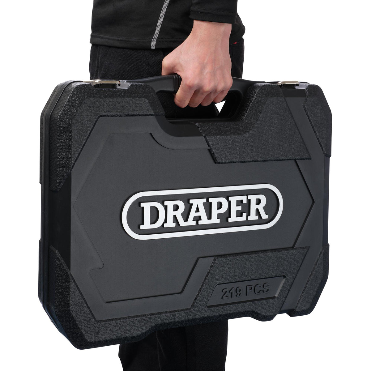 Draper HI-TORQ Metric Socket and Bit Set, 1/4", 3/8" and 1/2" Sq. Dr. (219 Piece) : Model No. MIXSS219