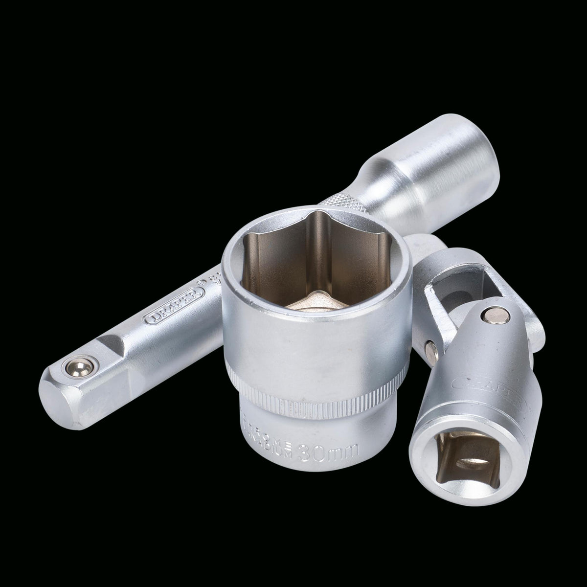 Draper HI-TORQ Metric Socket and Bit Set, 1/4", 3/8" and 1/2" Sq. Dr. (219 Piece) : Model No. MIXSS219