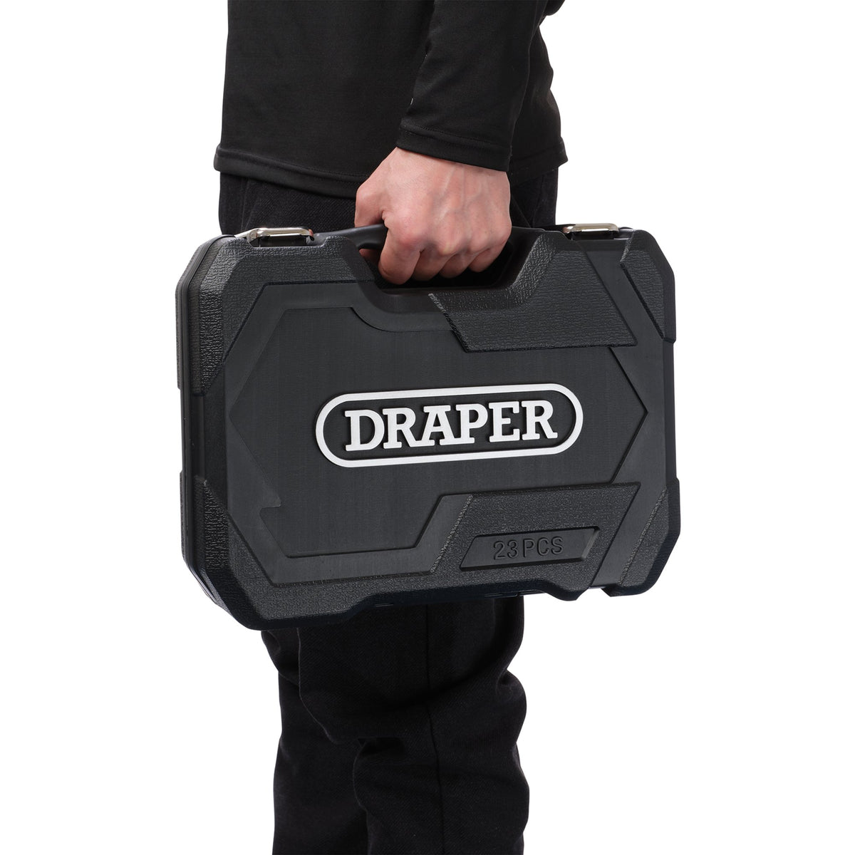 Draper HI-TORQ Metric Socket Set, 1/2" Sq. Dr. (27 Piece) : Model No. 1/2SS27