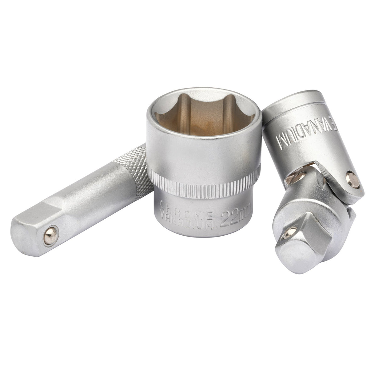 Draper HI-TORQ Metric Socket and Bit Set, 1/4" and 3/8" Sq. Dr. (48 Piece) : Model No. MIXSS48