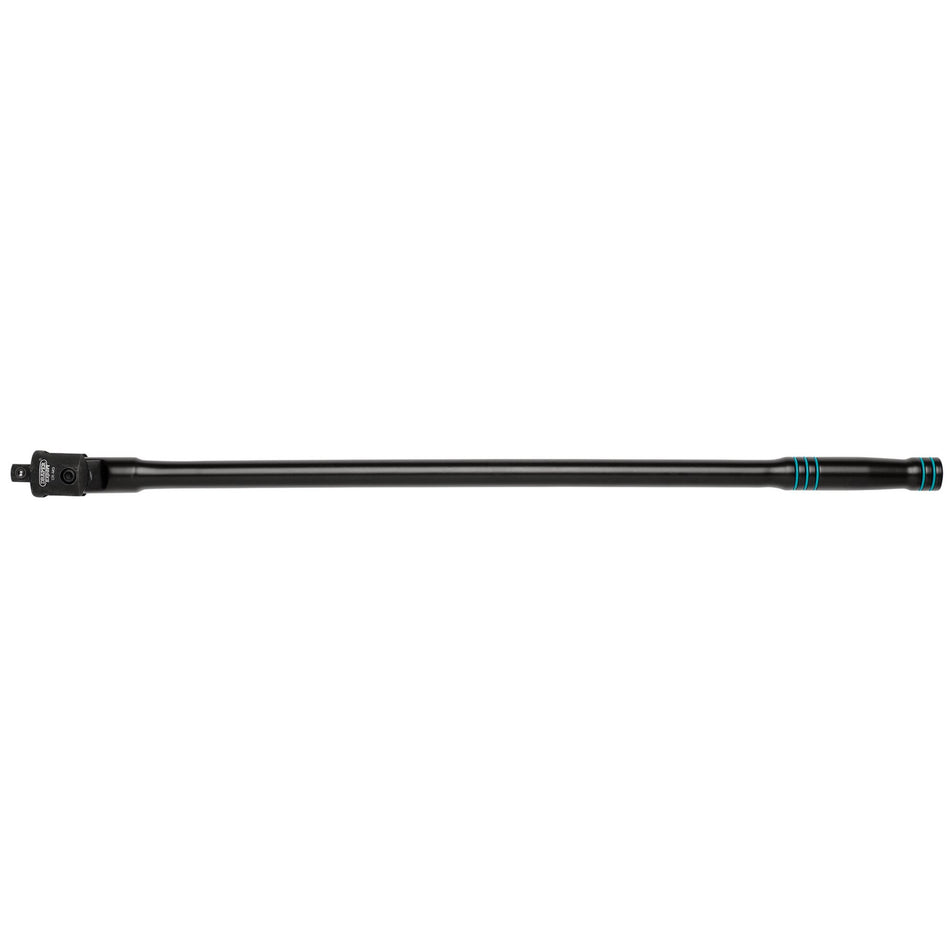 Draper Expert Breaker Bar, 1/2" Sq. Dr., 600mm, Black : Model No. BB-1/2-600-B/G