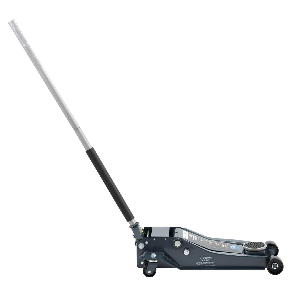 Draper Expert Professional Low Profile Garage Trolley Jack, 4 Tonne : Model No. TJ4-PRO
