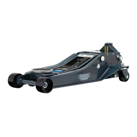 Draper Expert Professional Low Profile Garage Trolley Jack, 4 Tonne : Model No. TJ4-PRO