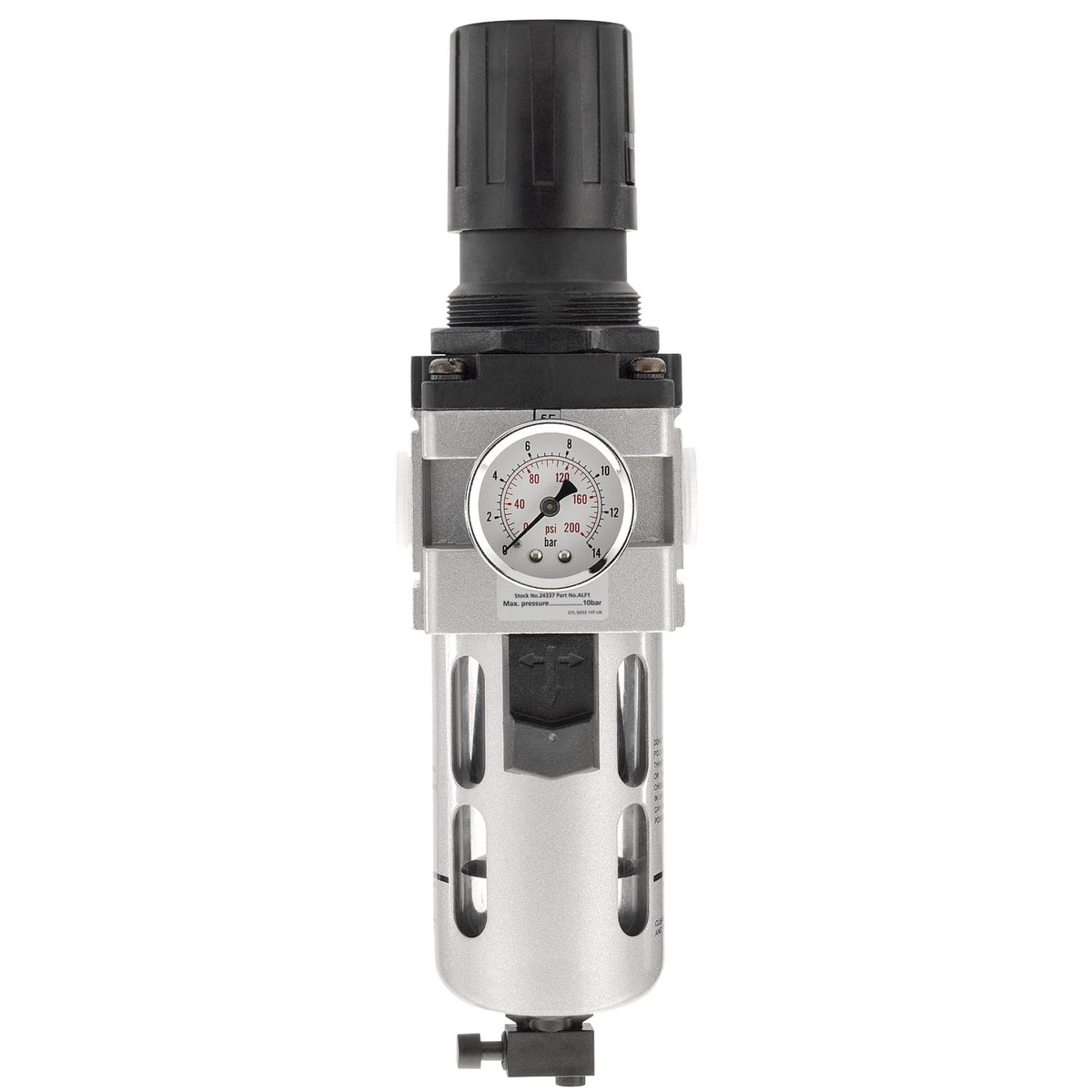 DRAPER Expert 1/2in. BSP Combined Filter/Regulator Unit: Model No.ALFR2