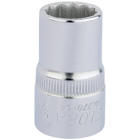 9/16in. 1/2in. Square Drive Bi-Hexagon Socket: Model No.770-LA