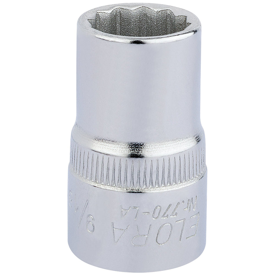 9/16in. 1/2in. Square Drive Bi-Hexagon Socket: Model No.770-LA