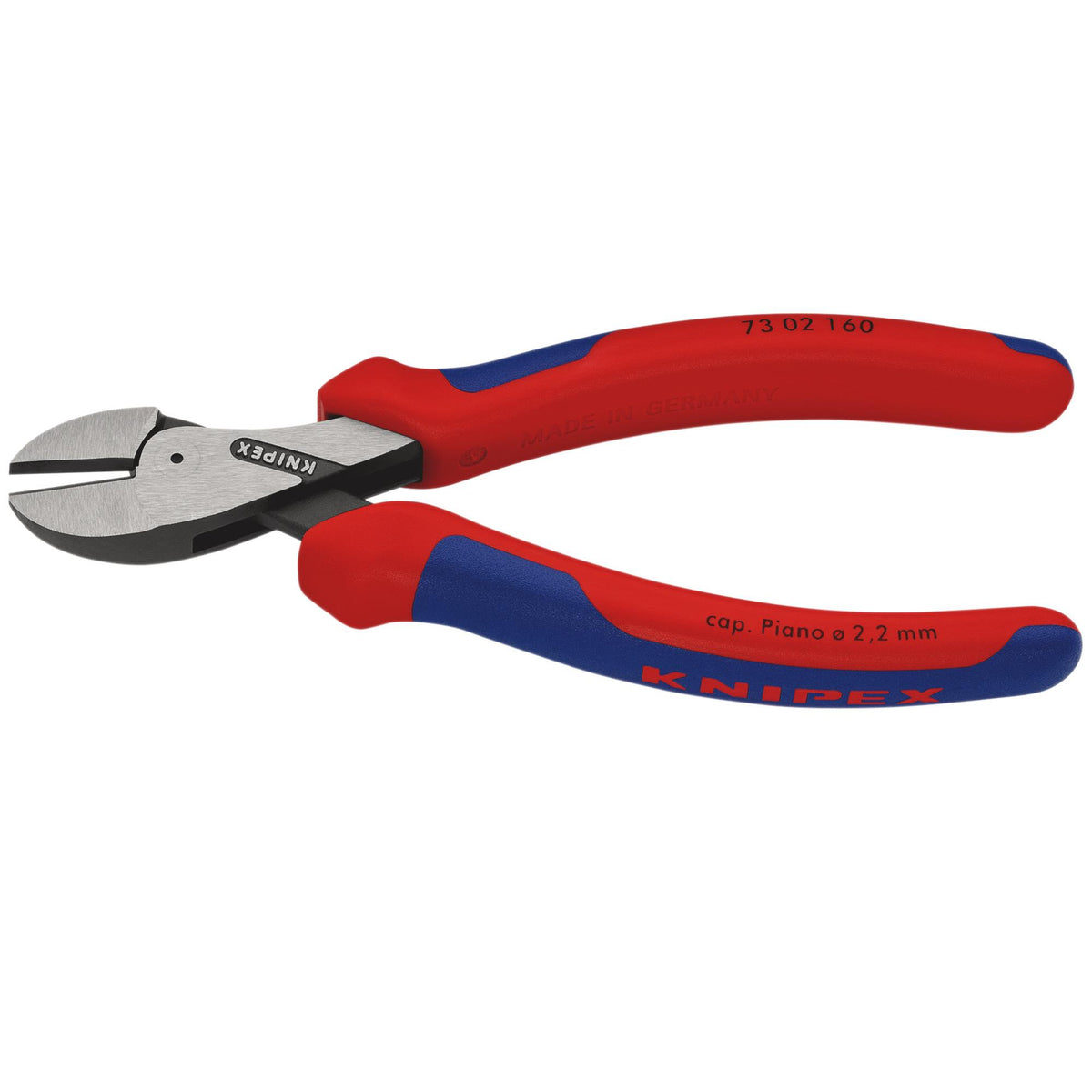 Knipex 'X Cut' High Leverage Diagonal Side Cutters : Model No.73 02 160SB
