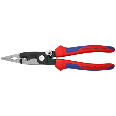 Knipex Electricians Universal Installation Pliers : Model No.13 82 200SB