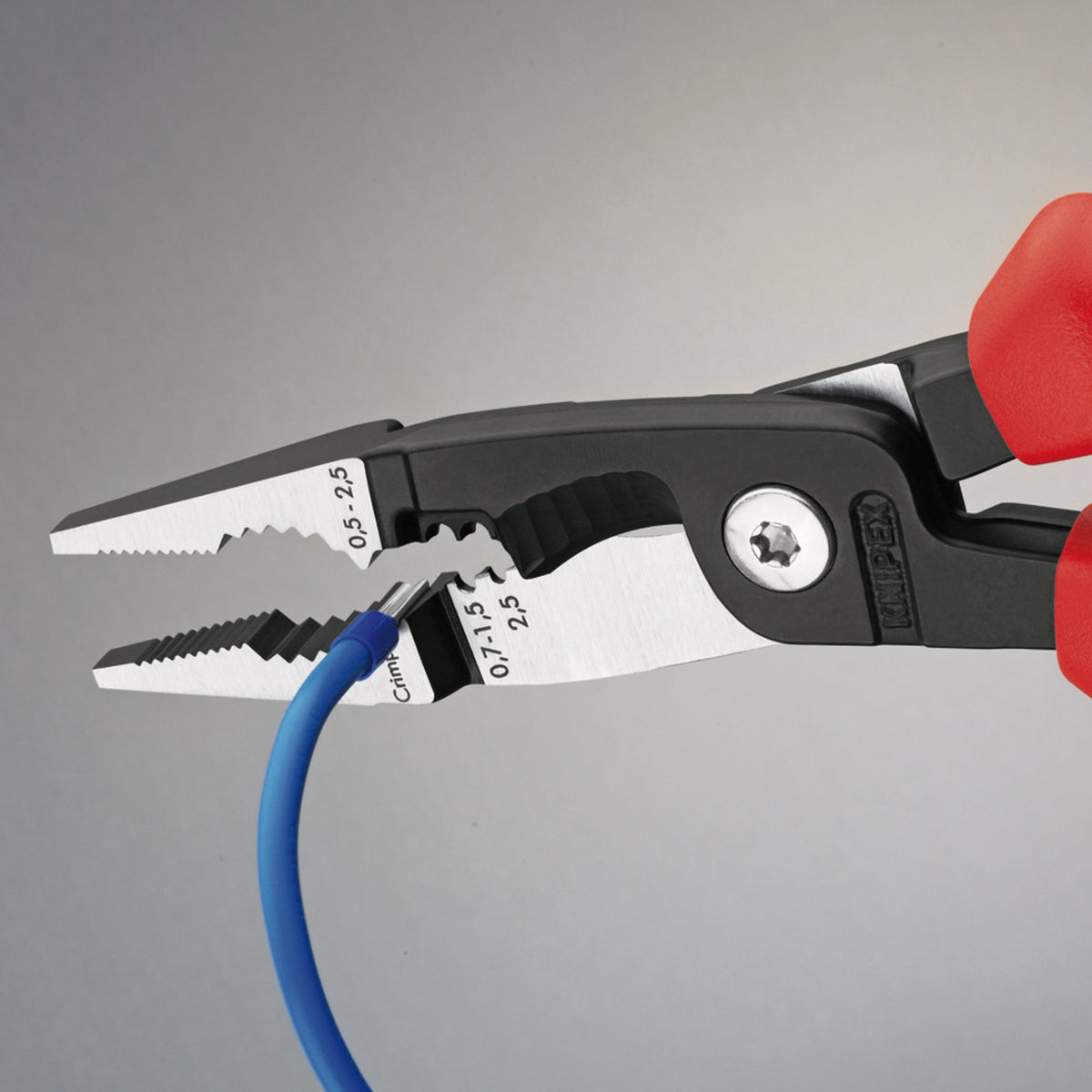 Knipex Electricians Universal Installation Pliers : Model No.13 82 200SB