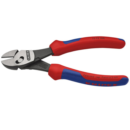 Knipex Twinforce® High Leverage Diagonal Side Cutters : Model No.73 72 180