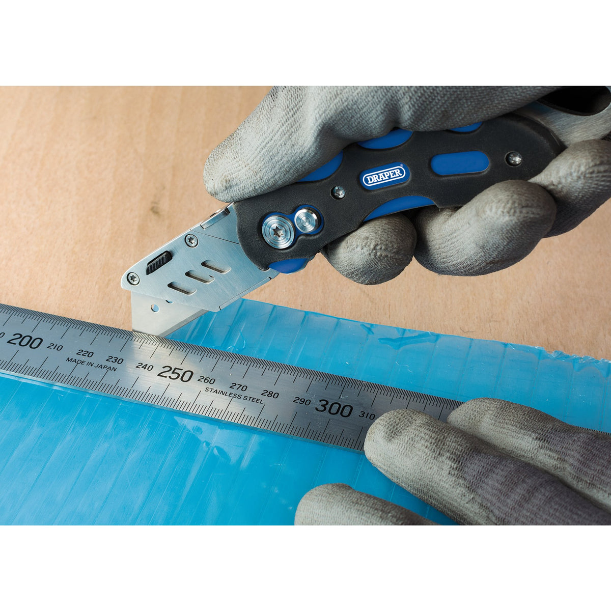 DRAPER Folding Trimming Knife: Model No. FTKC