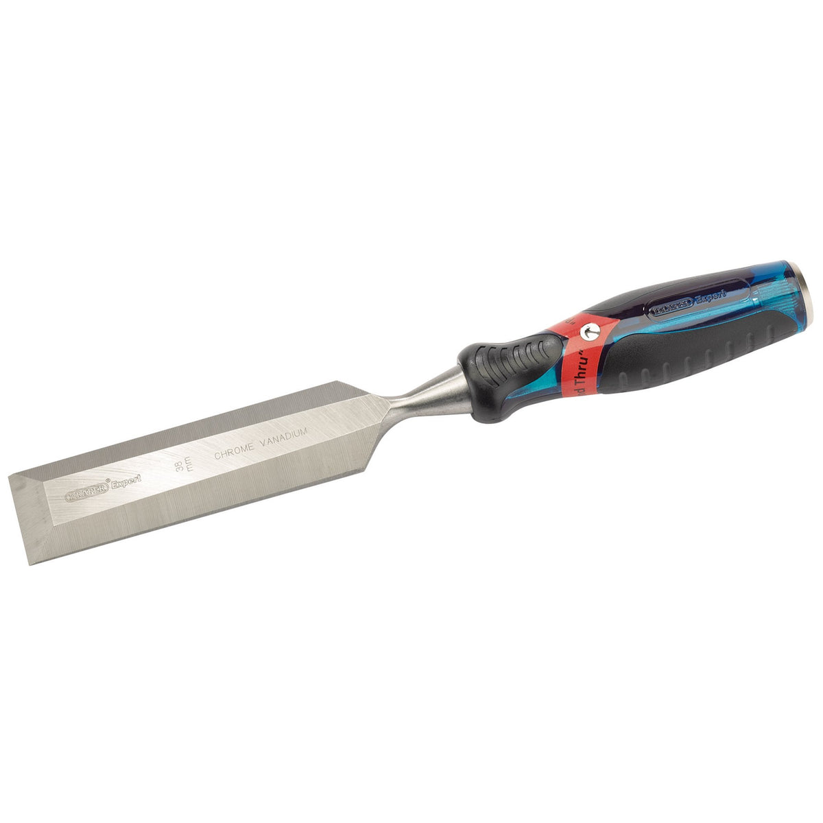 DRAPER Expert Plus 38mm Soft Grip 'Pound Thru' Bevel Edge Wood: Model No.DEPTWD