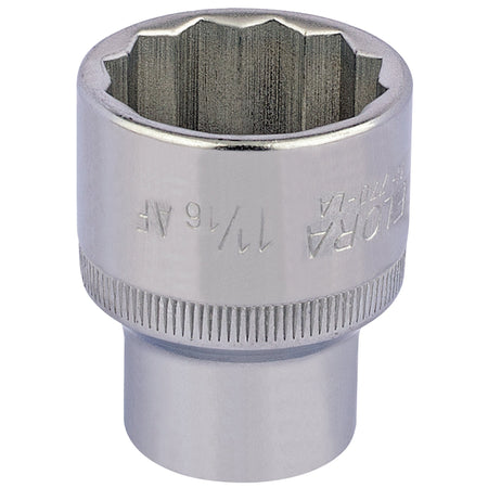 1.1/16in. 1/2in. Square Drive Bi-Hexagon Socket: Model No.770-LA