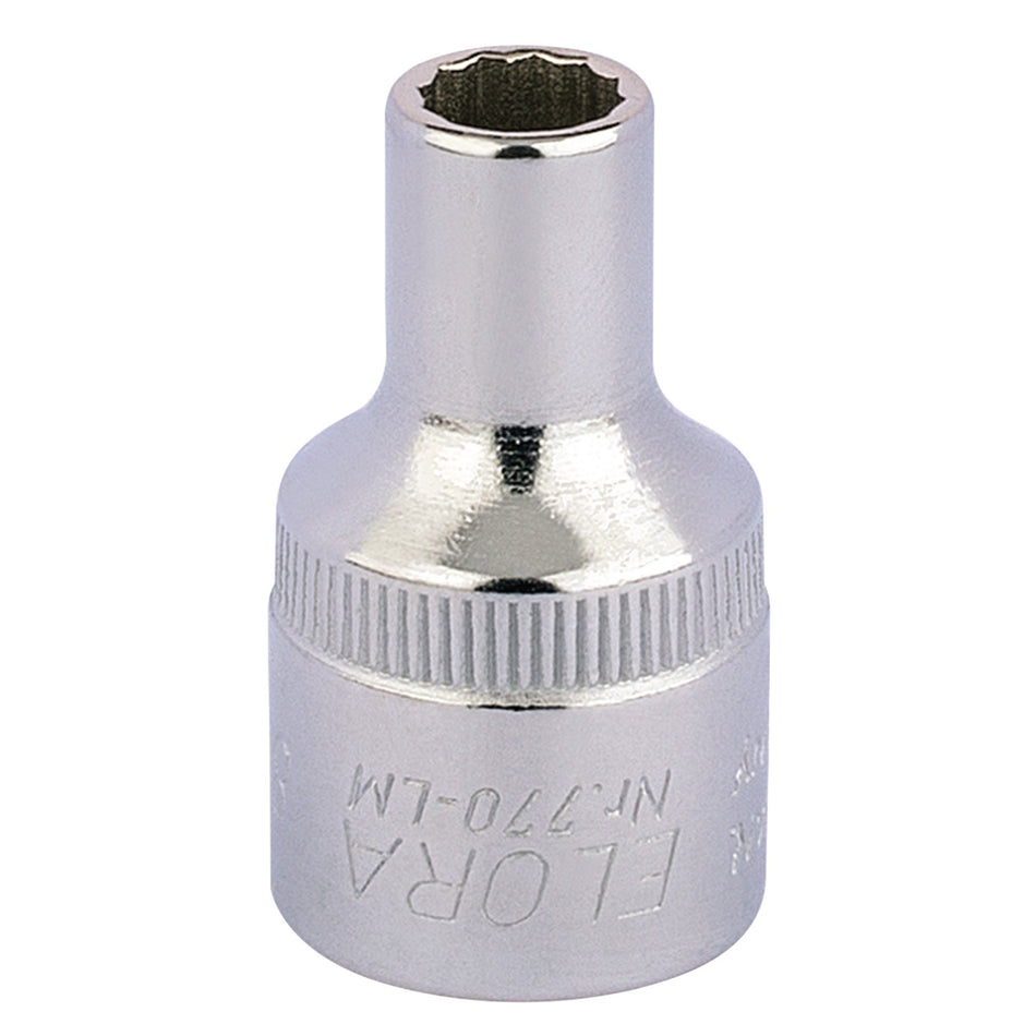 8mm 1/2in. Square Drive Bi-Hexagon Socket: Model No.770-LM