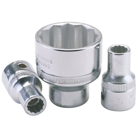 8mm 1/2in. Square Drive Bi-Hexagon Socket: Model No.770-LM