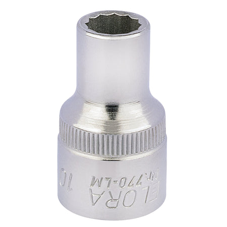 10mm 1/2in. Square Drive Bi-Hexagon Socket: Model No.770-LM