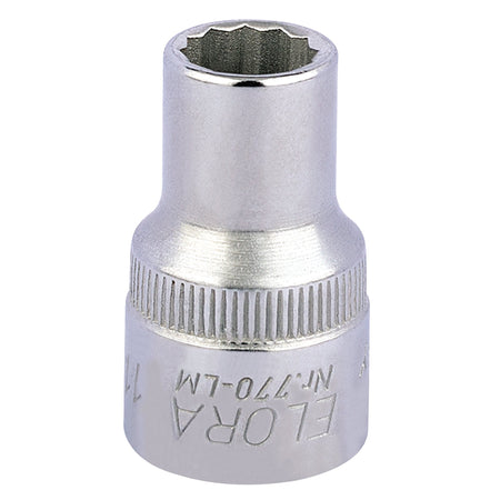 11mm 1/2in. Square Drive Bi-Hexagon Socket: Model No.770-LM