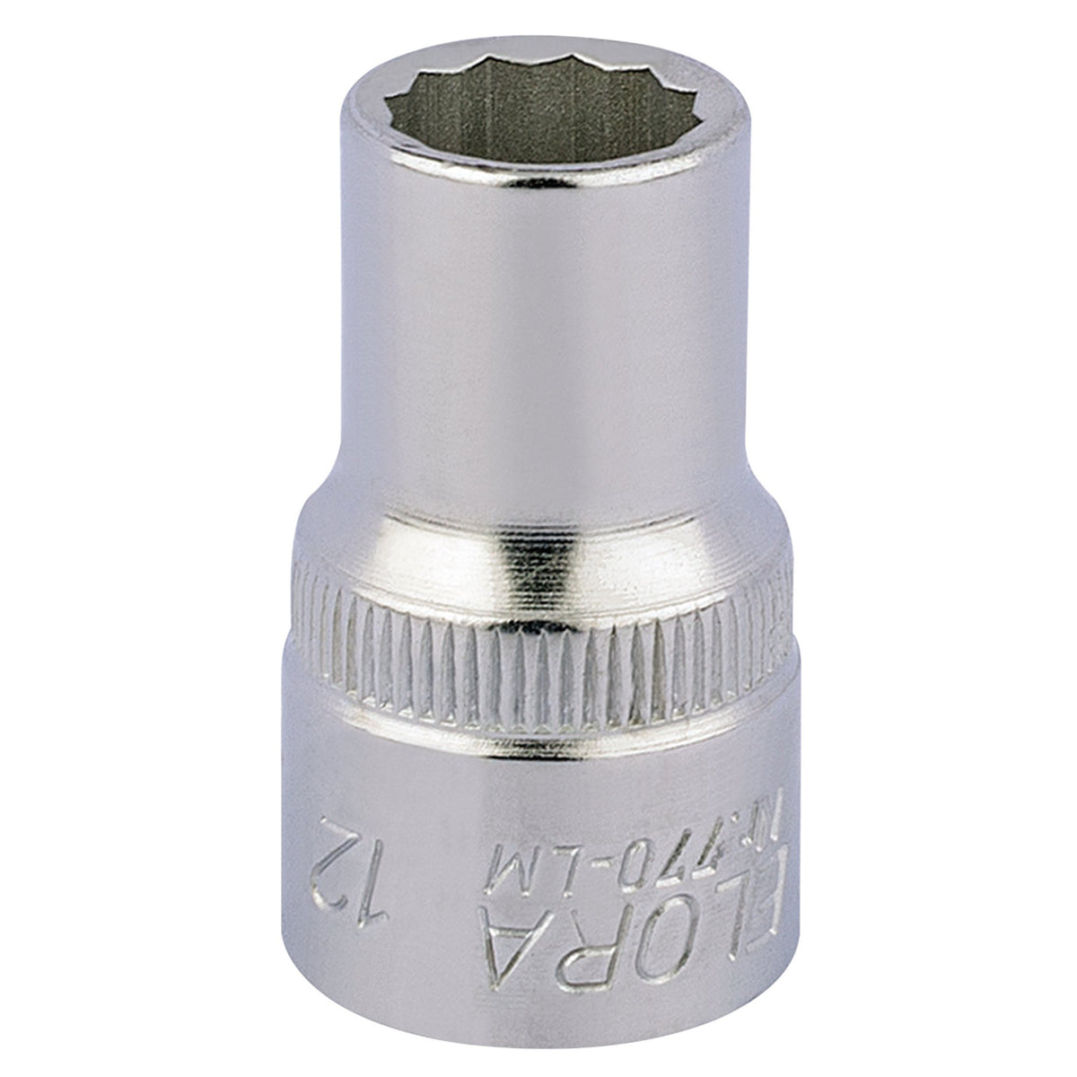 12mm 1/2in. Square Drive Bi-Hexagon Socket: Model No.770-LM