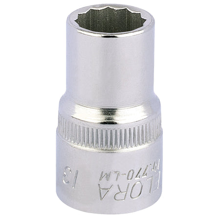 13mm 1/2in. Square Drive Bi-Hexagon Socket: Model No.770-LM