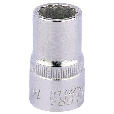 14mm 1/2in. Square Drive Bi-Hexagon Socket: Model No.770-LM