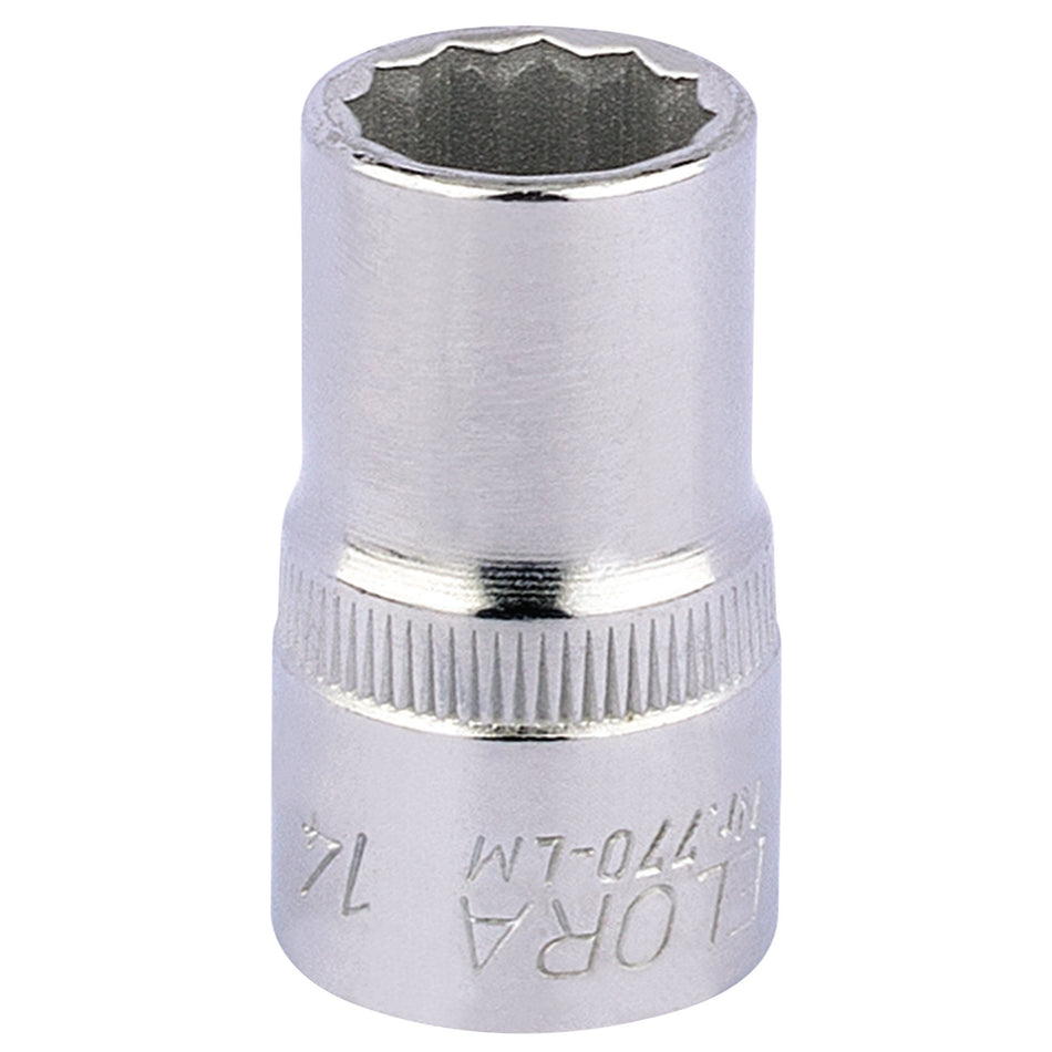 14mm 1/2in. Square Drive Bi-Hexagon Socket: Model No.770-LM