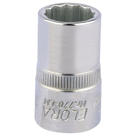 15mm 1/2in. Square Drive Bi-Hexagon Socket: Model No.770-LM