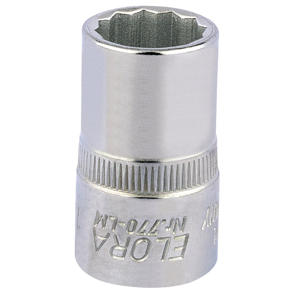 15mm 1/2in. Square Drive Bi-Hexagon Socket: Model No.770-LM