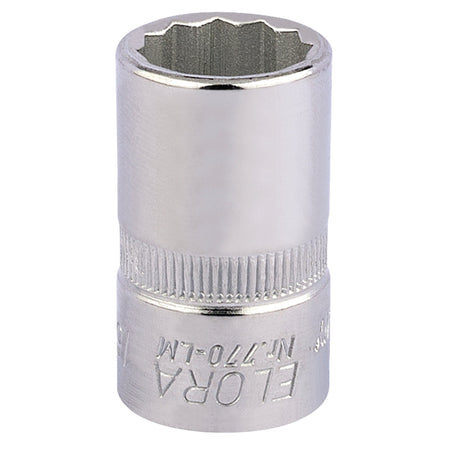 16mm 1/2in. Square Drive Bi-Hexagon Socket: Model No.770-LM