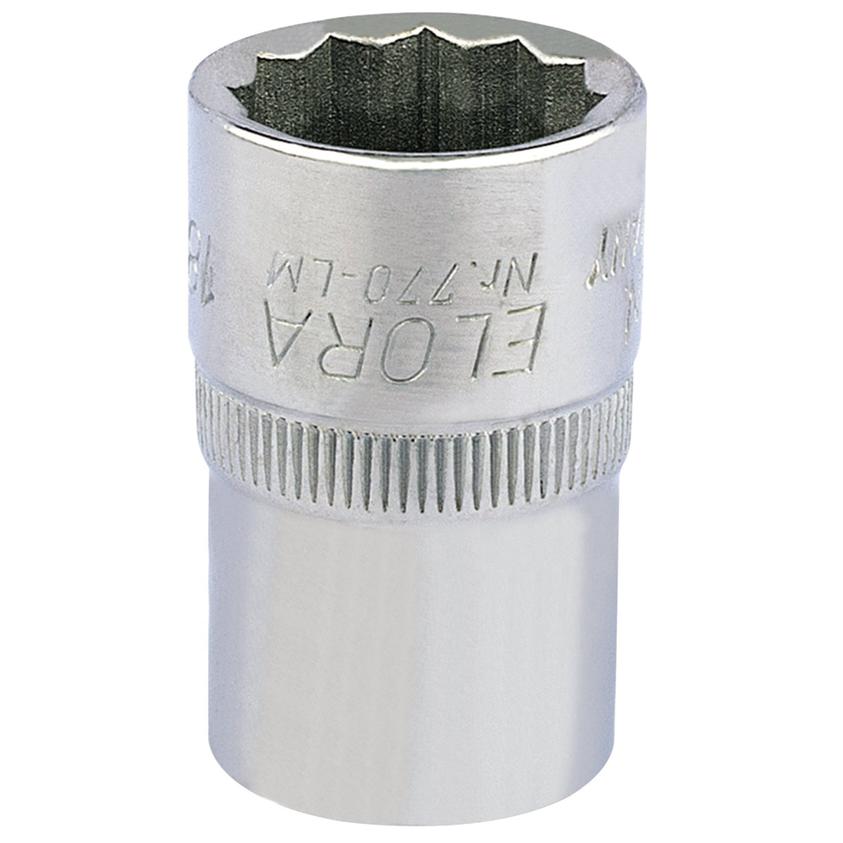 18mm 1/2in. Square Drive Bi-Hexagon Socket: Model No.770-LM