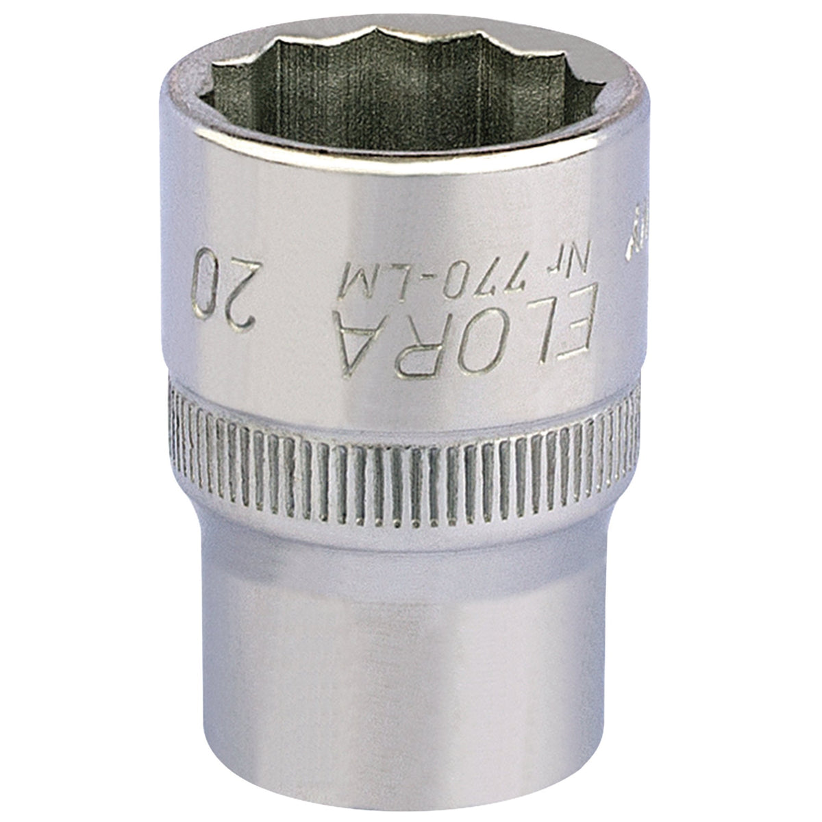 20mm 1/2in. Square Drive Bi-Hexagon Socket: Model No.770-LM