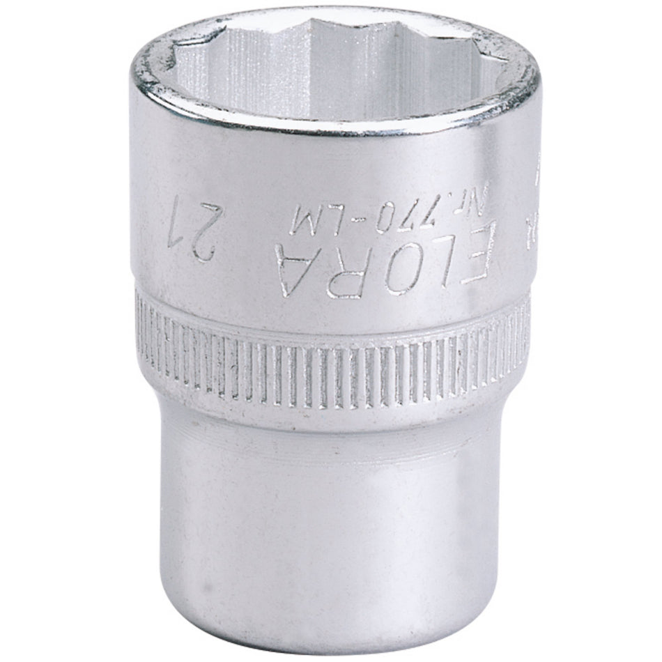 21mm 1/2in. Square Drive Bi-Hexagon Socket: Model No.770-LM