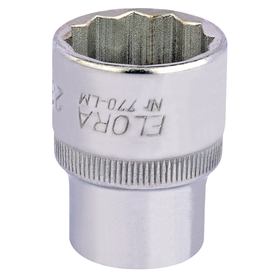 23mm 1/2in. Square Drive Bi-Hexagon Socket: Model No.770-LM