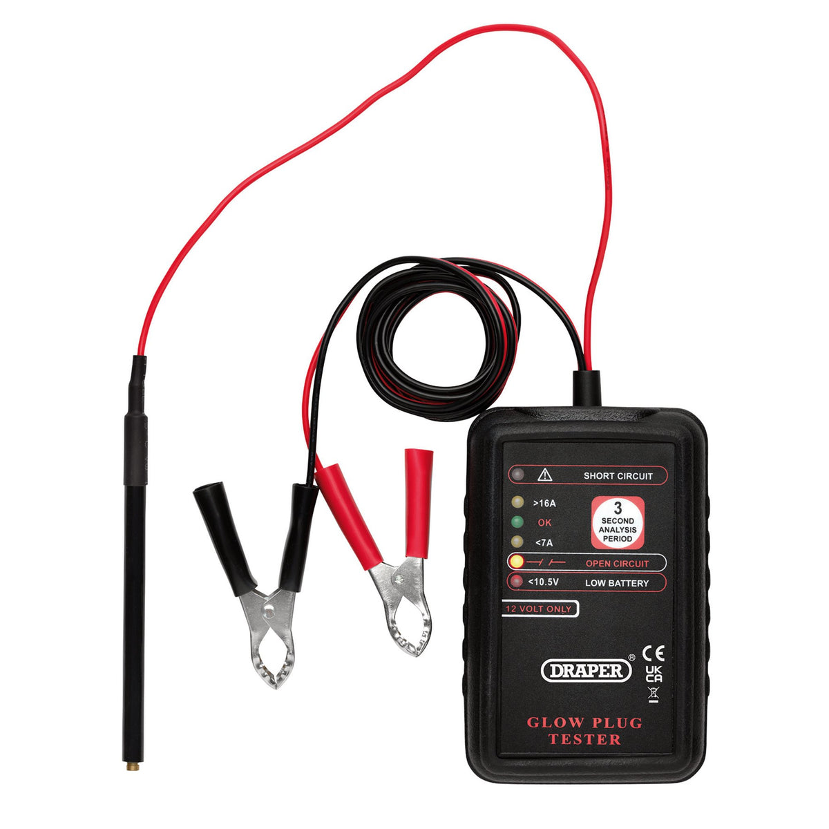 12V Glow Plug Tester : Model No. ETGT