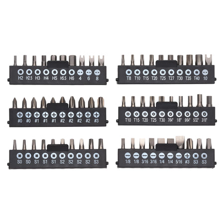 Screwdriver, Socket and Bit Set (100 Piece) : Model No. 865/100