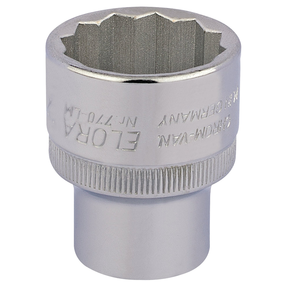 27mm 1/2in. Square Drive Bi-Hexagon Socket: Model No.770-LM