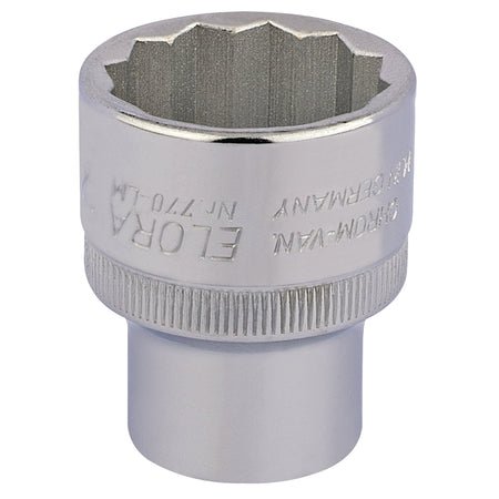 27mm 1/2in. Square Drive Bi-Hexagon Socket: Model No.770-LM