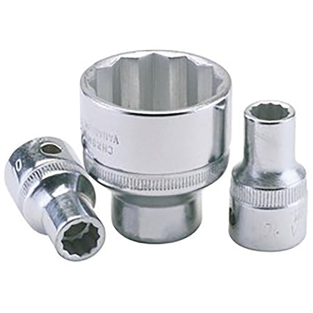 28mm 1/2in. Square Drive Bi-Hexagon Socket: Model No.770-LM