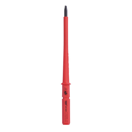 DRAPER Expert Ergo Plus® Plain Slot VDE Interchangeable Screwdriver Blade 4mm x 100mm : Model No.9651P