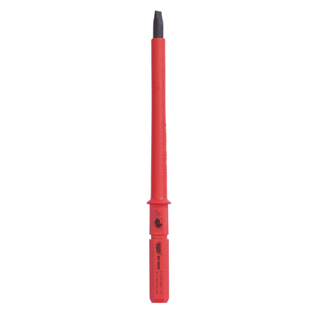 DRAPER Expert Ergo Plus® Plain Slot VDE Interchangeable Screwdriver Blade 5mm x 100mm : Model No.9651P